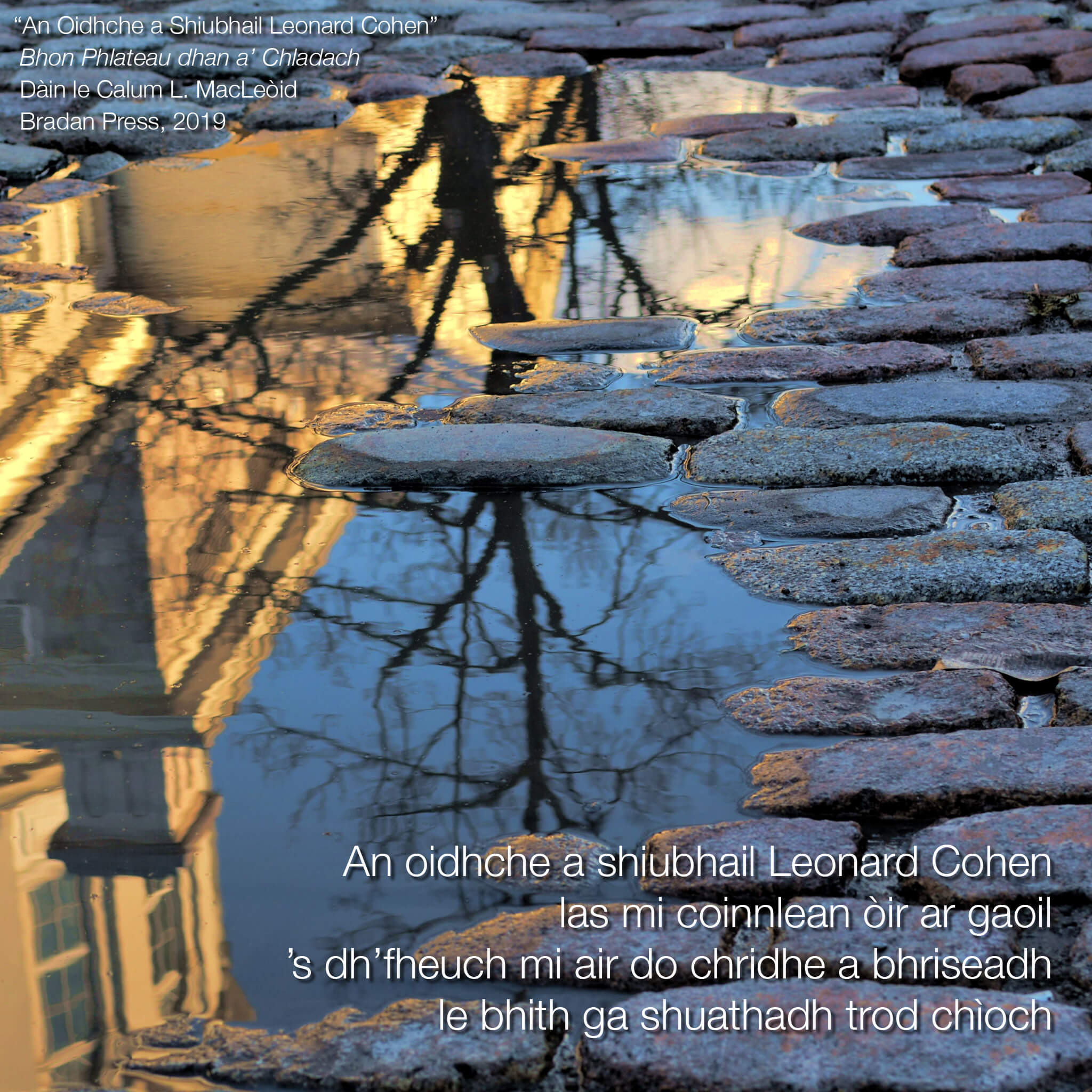 An Oidhche a Shiubhail Leonard Cohen (earrann) le Calum L. MacLeòid