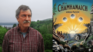 Angus MacLeod, author and artist of the Gaelic graphic novel Ás a' Chamhanaich
