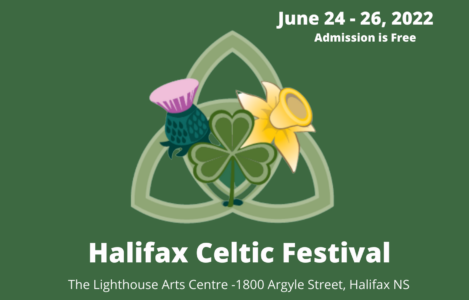 Halifax Celtic Festival 2022 graphic