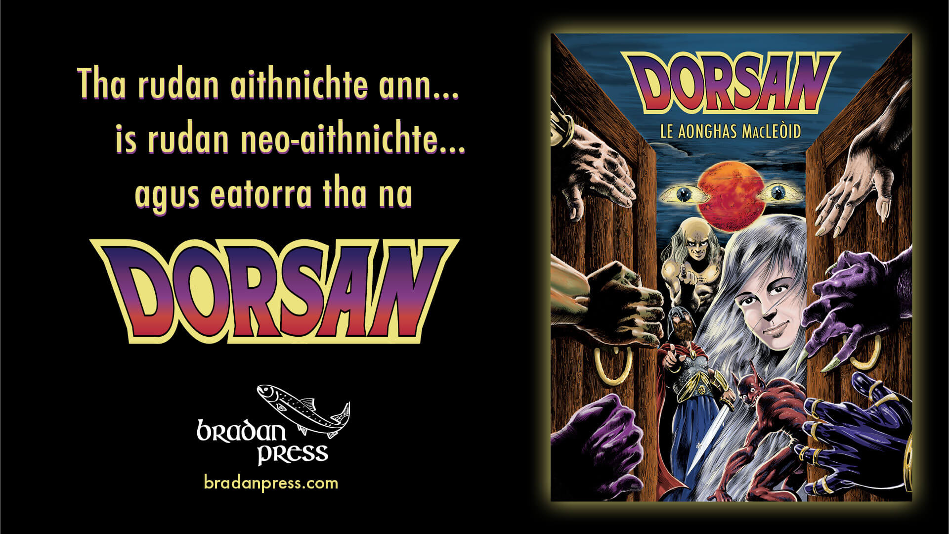 Dorsan, a Gaelic graphic novel by Aonghas MacLeòid