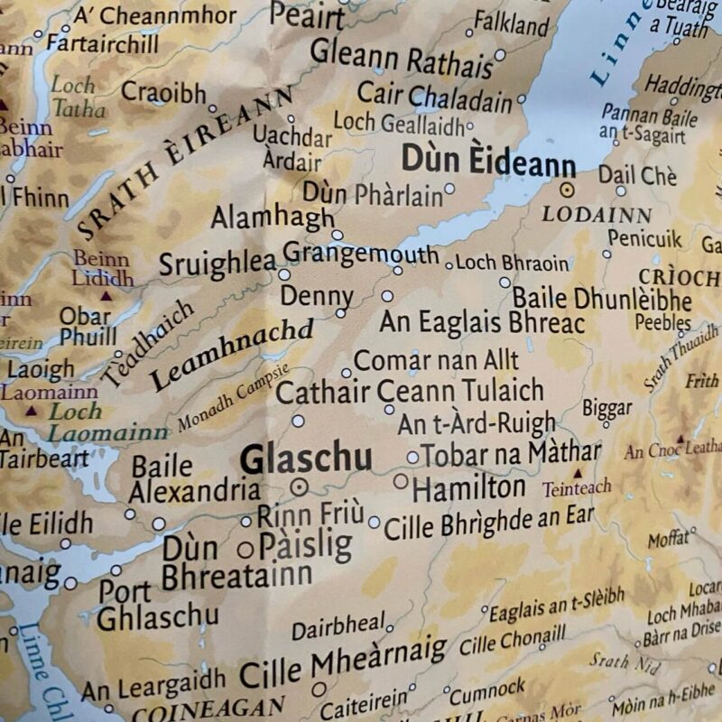 St. Columba's Land: A Gaelic/Irish Map of Scotland & Ireland - Image 8