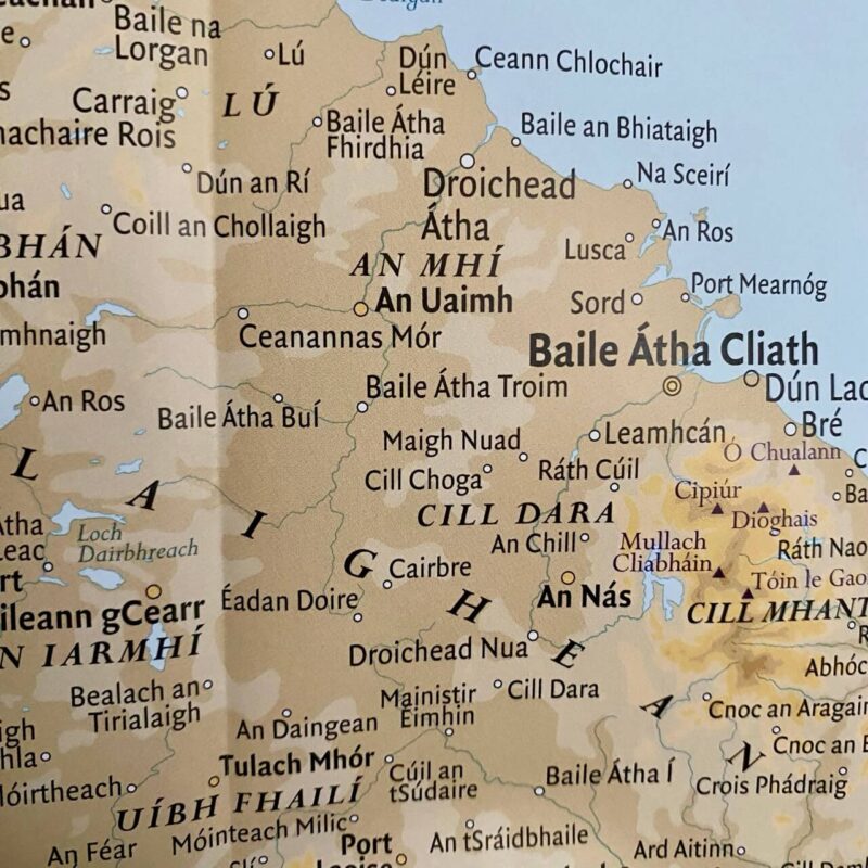St. Columba's Land: A Gaelic/Irish Map of Scotland & Ireland - Image 7