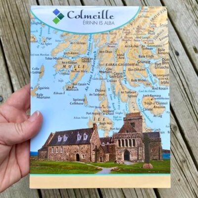 Map of St. Columba's World in Scottish Gaelic and Irish